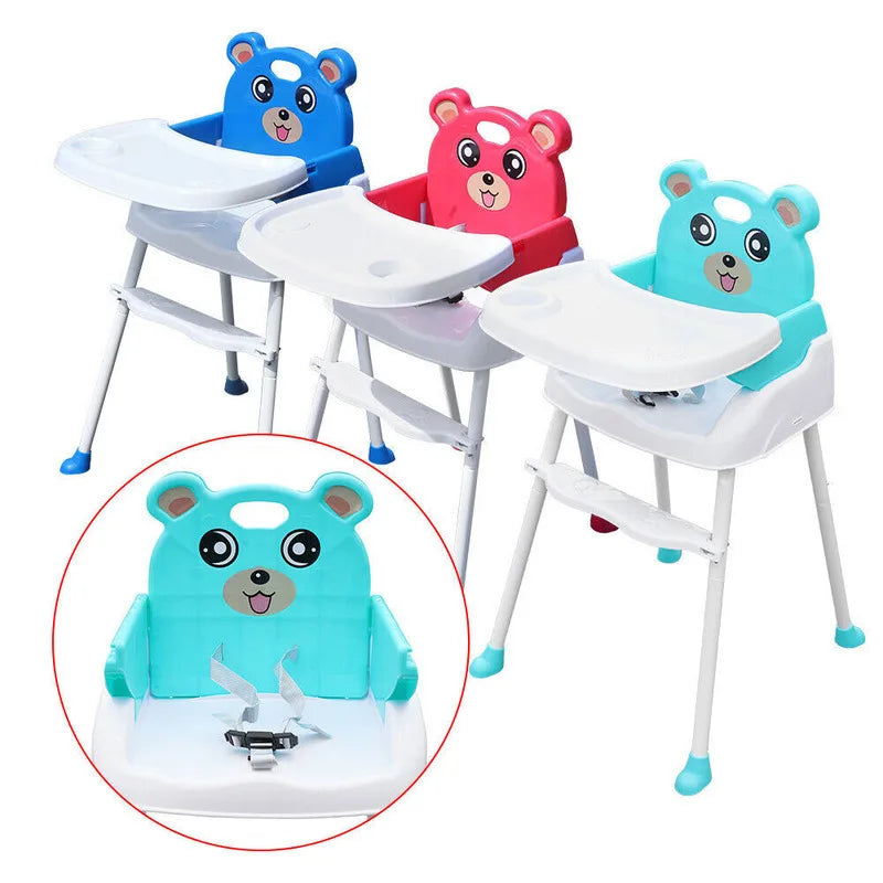 Portable Children Chair Detachable Baby Feeding Table and Chairs Modern Restaurant Furniture