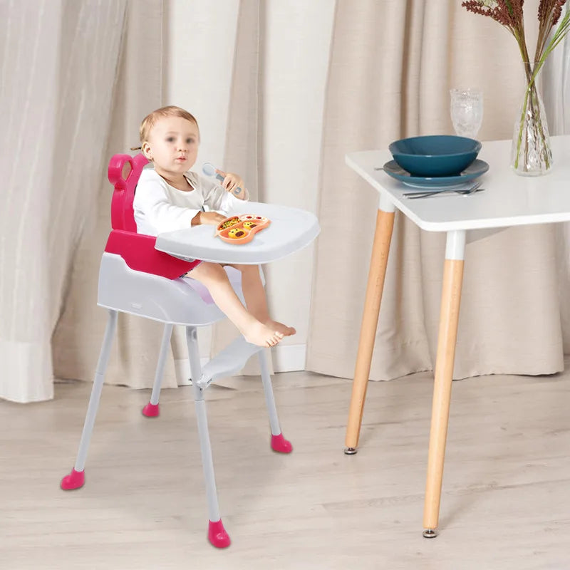 Portable Children Chair Detachable Baby Feeding Table and Chairs Modern Restaurant Furniture